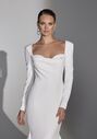 Justin Alexander Signature Norma Fit-and-Flare Wedding Dress - thumbnail - 3
