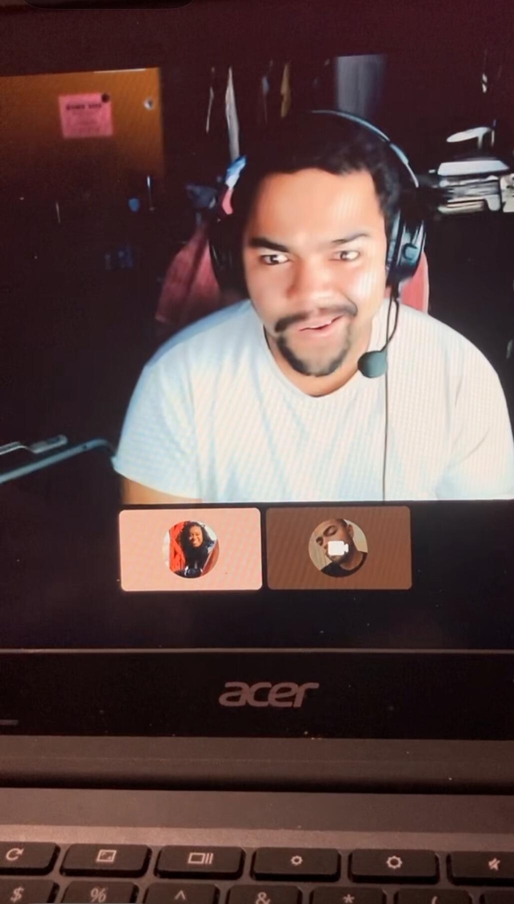 They kept chatting every single day after that, playing games together, helping each other through the hard adulting moments, thinking and praying about their future, and it wasn't long before their families were excited to finally meet the incredible person bringing so much joy into their lives!