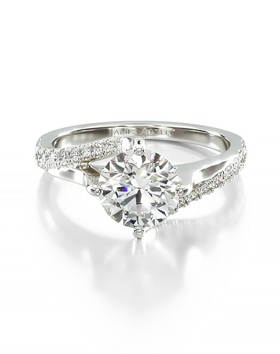 James Allen Round Cut Engagement Ring - 1