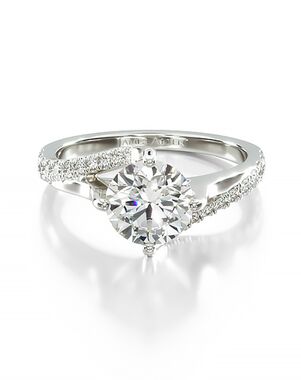 James Allen Round Cut Engagement Ring