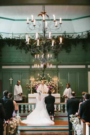 Intimate Episcopalian Chapel Ceremony