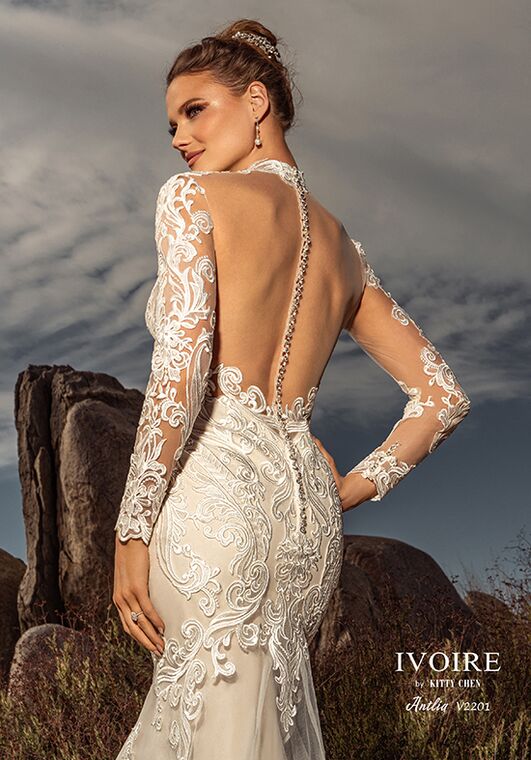 IVOIRE by KITTY CHEN ANTLIA, V2201 Wedding Dress - 3