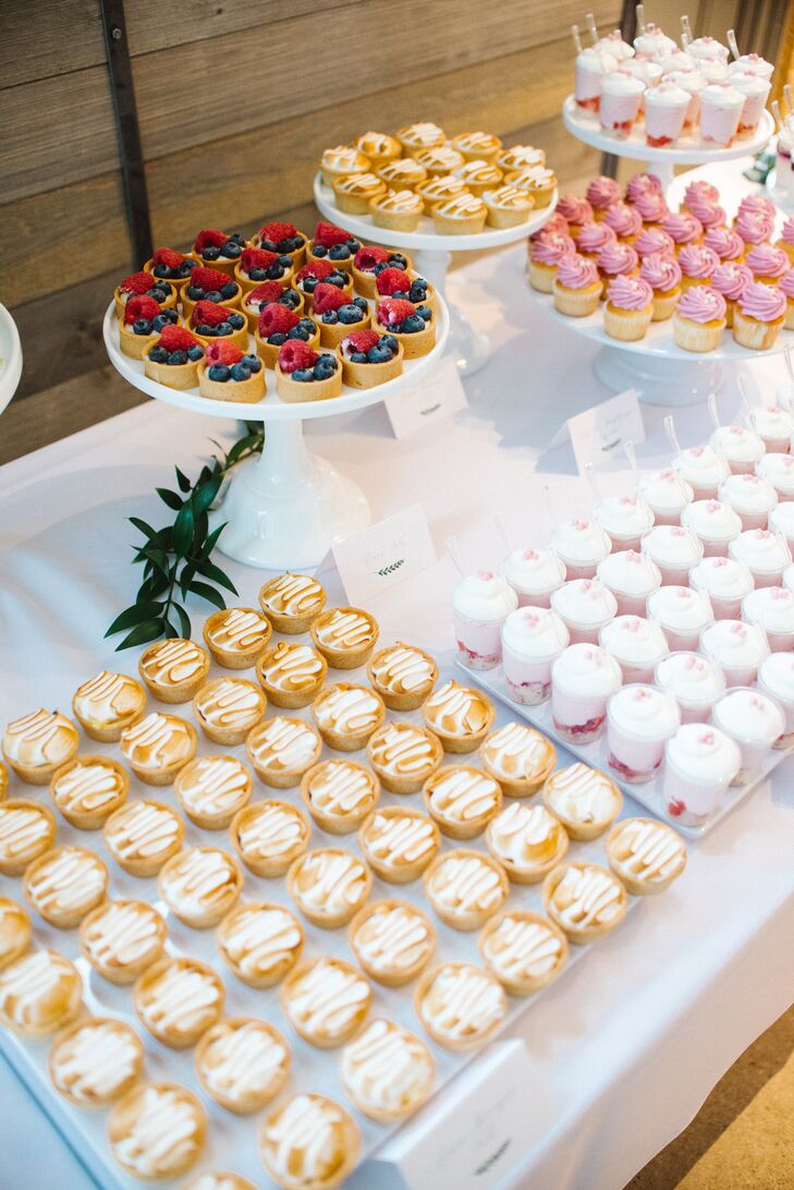 Dessert Table at Machine Shop in Minneapolis, Minnesota
