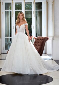 Demetrios DP479 Ball Gown Wedding Dress
