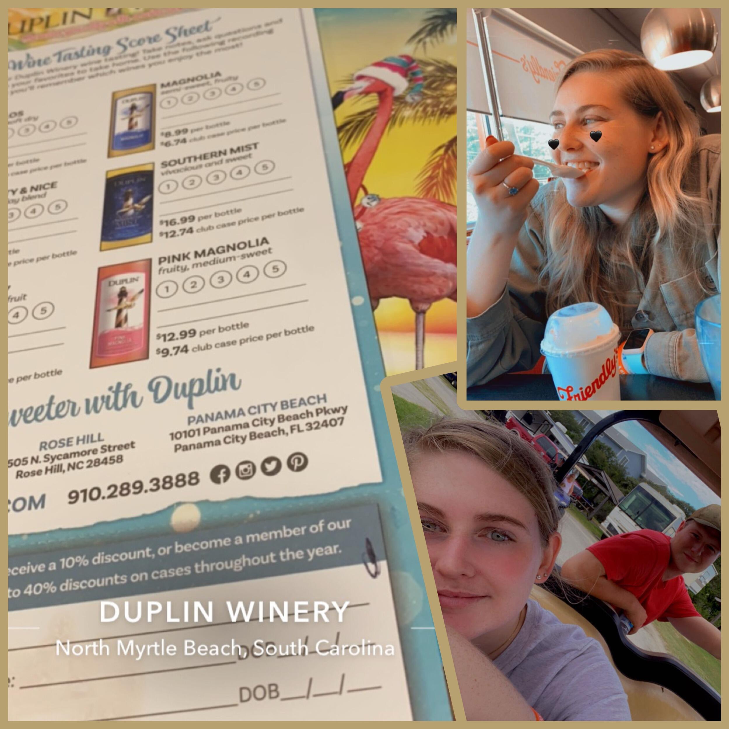 Their first weekend getaway as a couple was to Myrtle Beach, where they wandered a winery, explored the aquarium, sampled way too many candy shops, and spent a lot of time talking, laughing and of course shopping their way through Broadway at the Beach. It was the perfect start to many adventures to come.