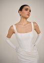 Justin Alexander Signature Evoque Fit-and-Flare Wedding Dress - thumbnail - 3