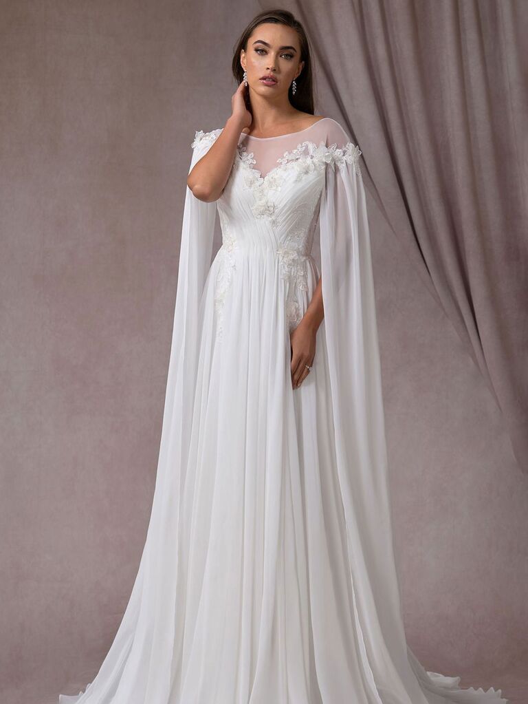 The 25 Best Cape Wedding Dresses & Bridal Capes of 2022