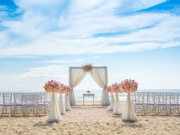 b ocean resort wedding ceremony