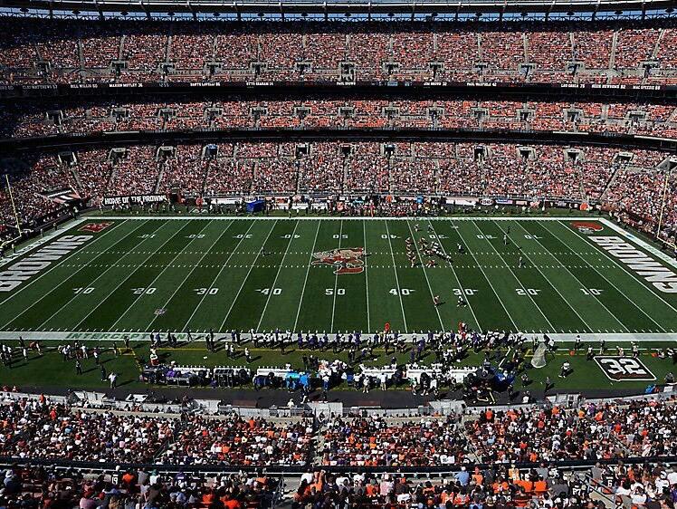 Picture of The Cleveland Browns vs The New York Giants on 9/22