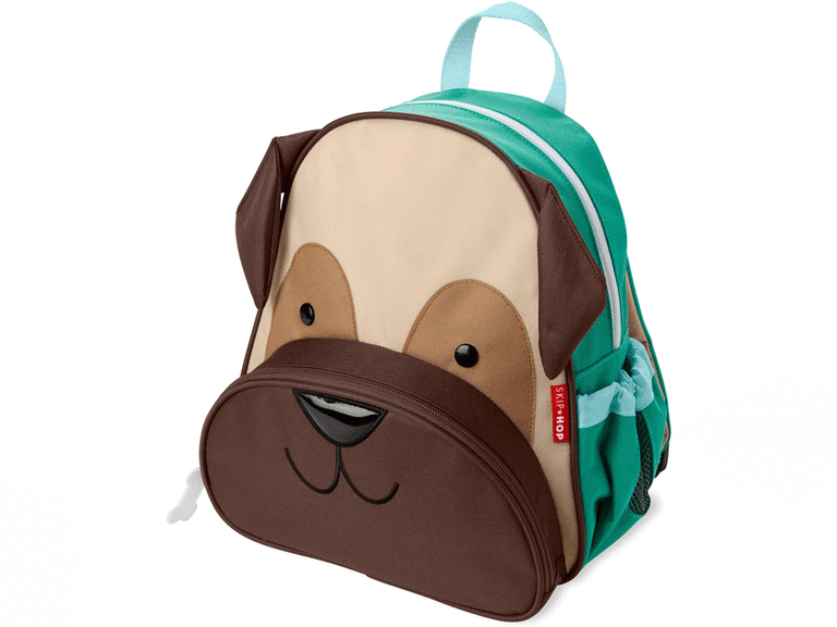 Dog backpack as a flower girl gift idea.