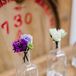 Purple Ombré Bud Vase Centerpieces