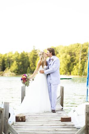 Intimate Seaside Ceremony