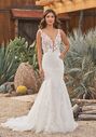 Lillian West 66252 Trumpet Wedding Dress - thumbnail - 1