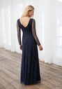 Adrianna Papell Platinum 40399 Bateau Bridesmaid Dress - thumbnail - 4