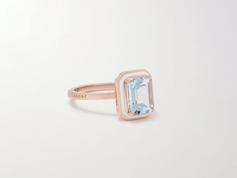 aquamarine engagement ring
