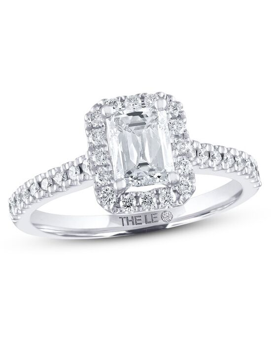 Kay Jewelers Elegant Emerald Cut Engagement Ring - 1