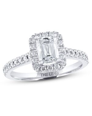 Kay Jewelers Elegant Emerald Cut Engagement Ring