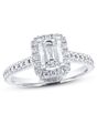 Kay Jewelers Elegant Emerald Cut Engagement Ring - thumbnail - 1