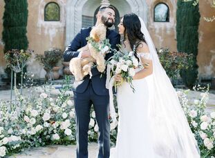 Although Tiffany and Antonio tied the knot in Angora Hills, California, they drew inspiration heavily from Italy, a destination they fell in love with