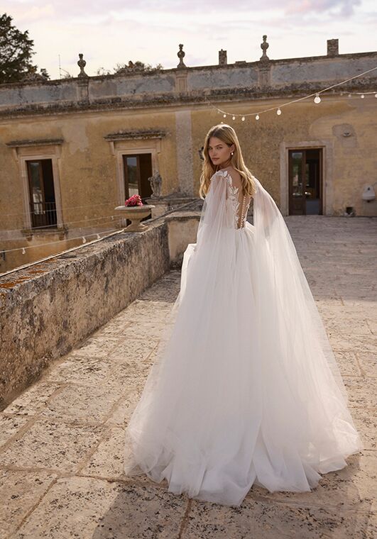 Dance of Puglia by LOVE by Ricca Sposa 25-024(2) Letizia A-Line Wedding Dress - 3