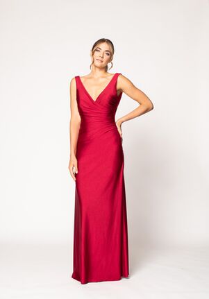 Bari Jay Bridesmaids 2201 V-Neck Bridesmaid Dress