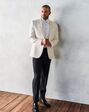 The Black Tux White Dinner Jacket Tuxedo Ivory Tuxedo - thumbnail - 5