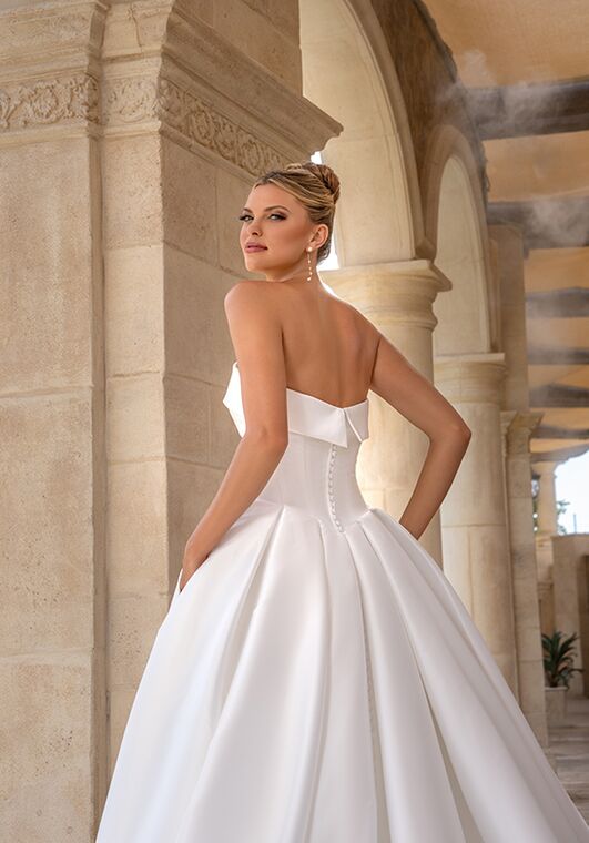 KITTY CHEN EUGENIA, H2523 Ball Gown Wedding Dress - 4