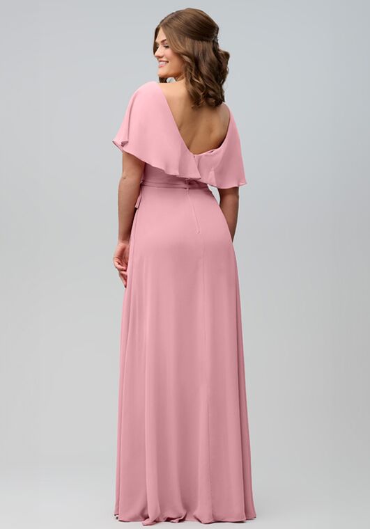 Kennedy Blue Courtney V-Neck and Plunge Bridesmaid Dress - 4