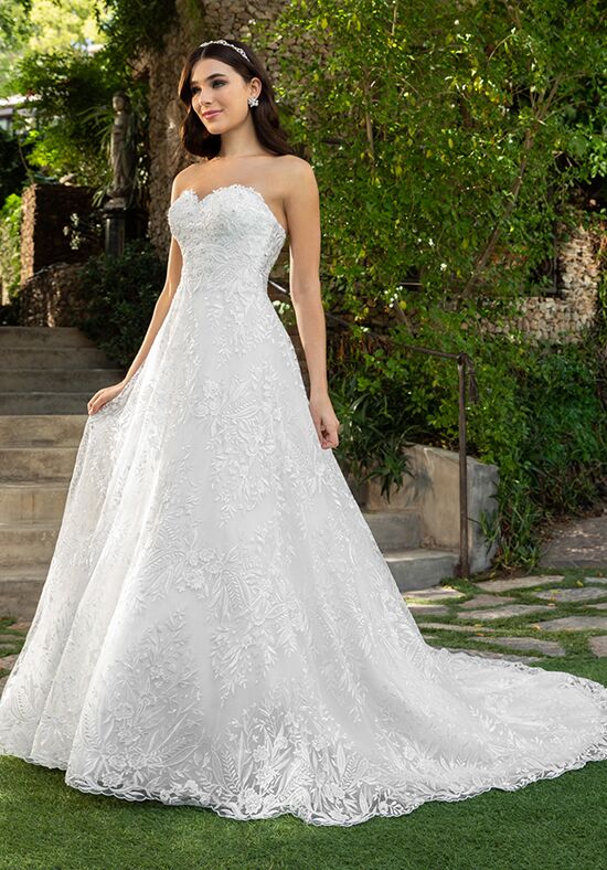 Casablanca Bridal 2414 Reagan Ball Gown Wedding Dress - 1