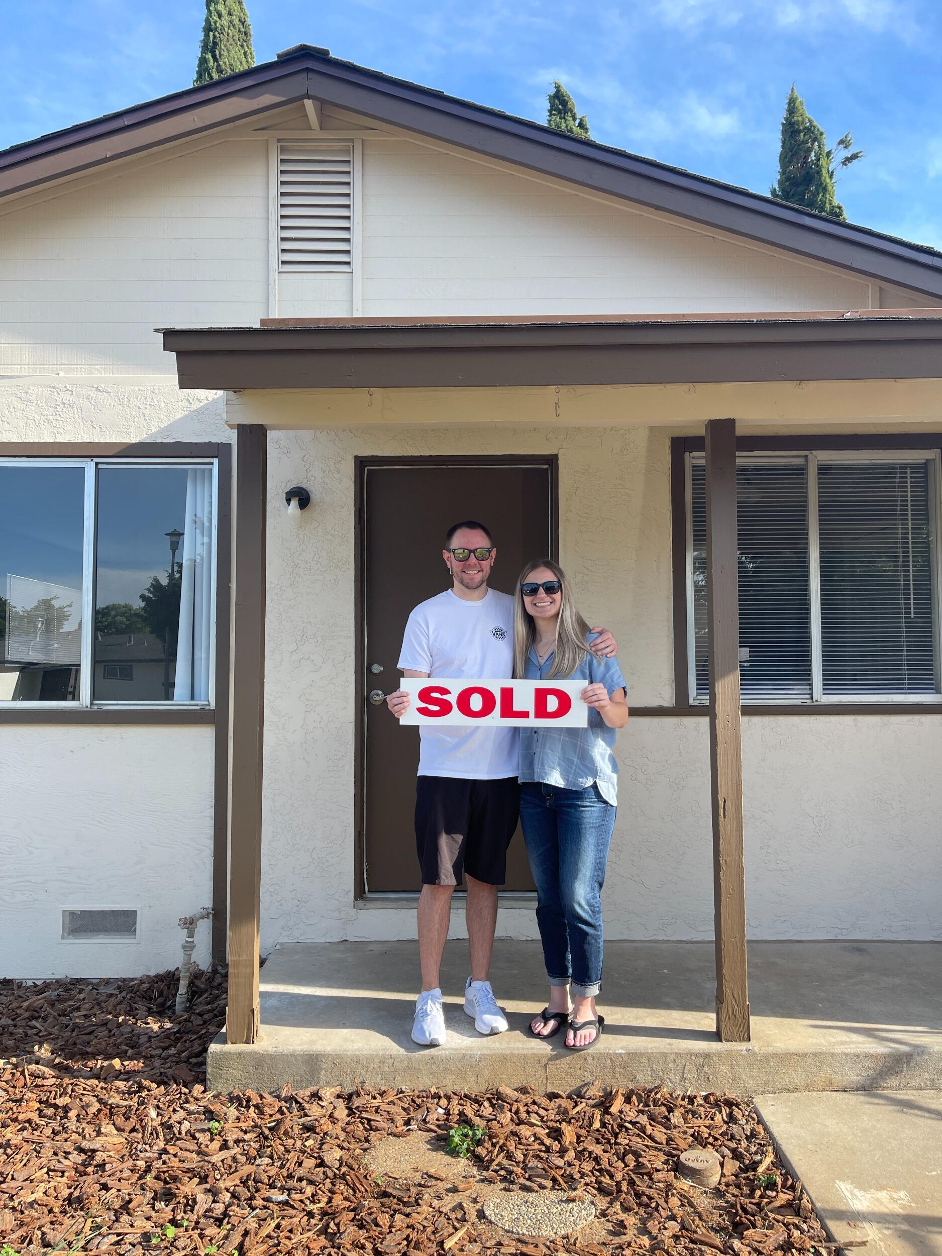Bought our starter home. 