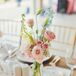 Pink Floral Centerpiece in Bud Vase