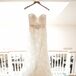 Ivory Laced Wedding Dress with Belt