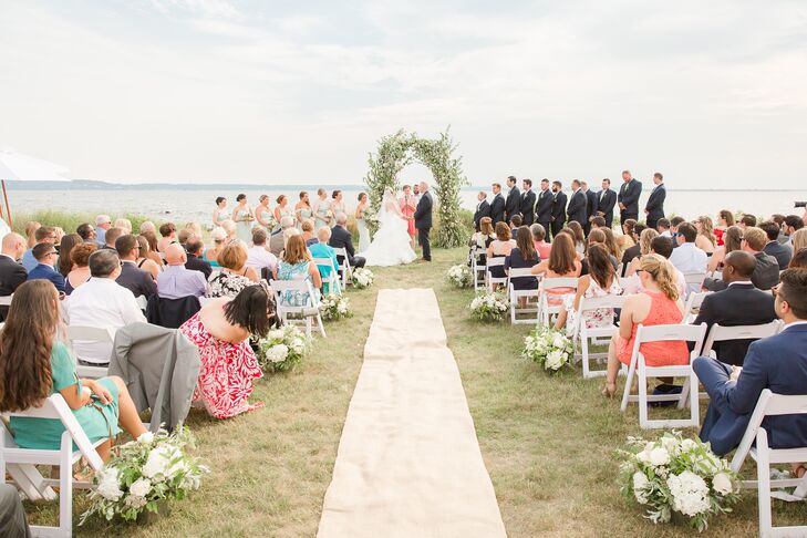 Elegant Seaside Ceremony