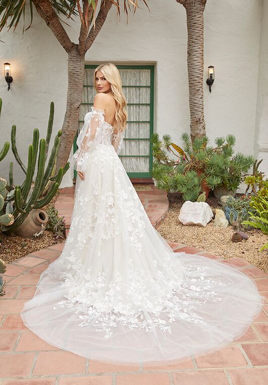 Beloved by Casablanca Bridal BL380 Sedona A-Line Wedding Dress - 4