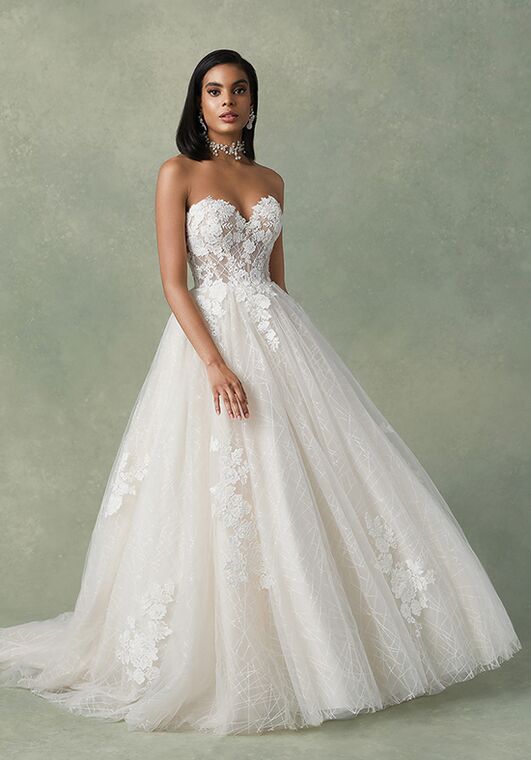 Justin Alexander Fortuna Ball Gown Wedding Dress - 3