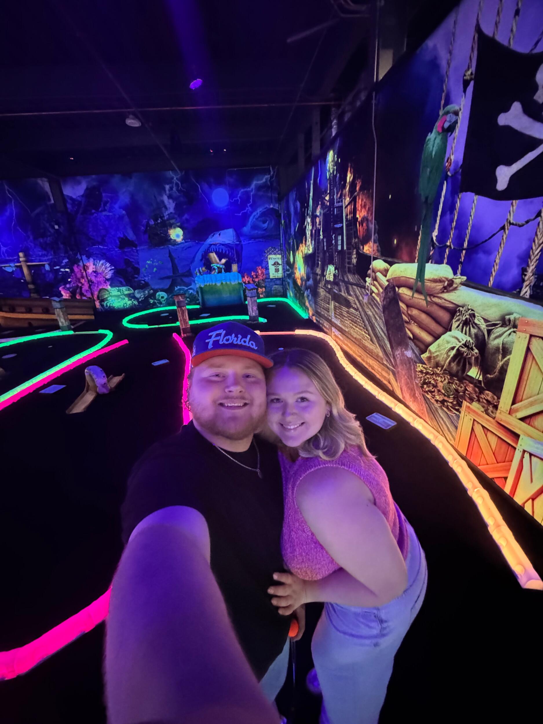 Mini golf date nights! 