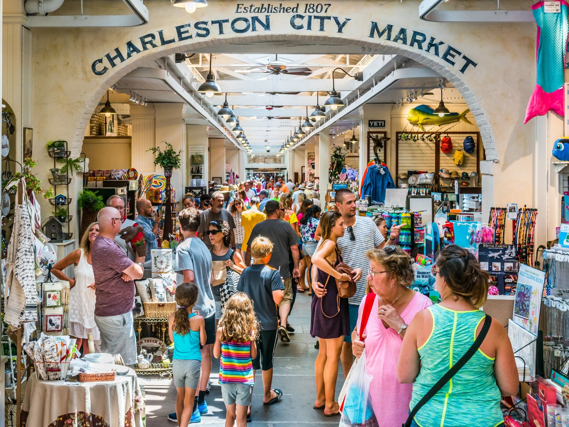Picture of Market Street, Charleston, SC