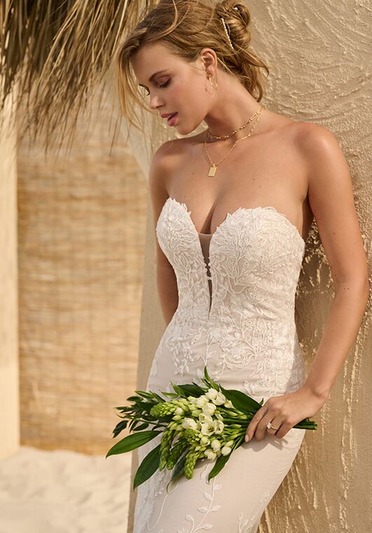 Rebecca Ingram NELLY Sheath Wedding Dress - 3