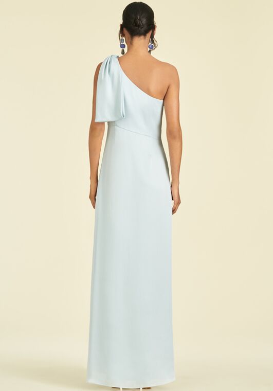 Sachin & Babi Chelsea Gown - Ice Blue One Shoulder Bridesmaid Dress - 4