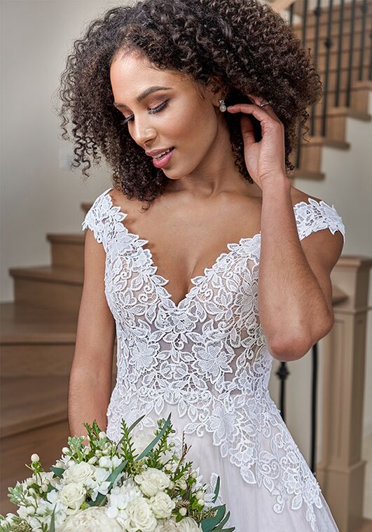 Jasmine Couture T232062 A-Line Wedding Dress - 3