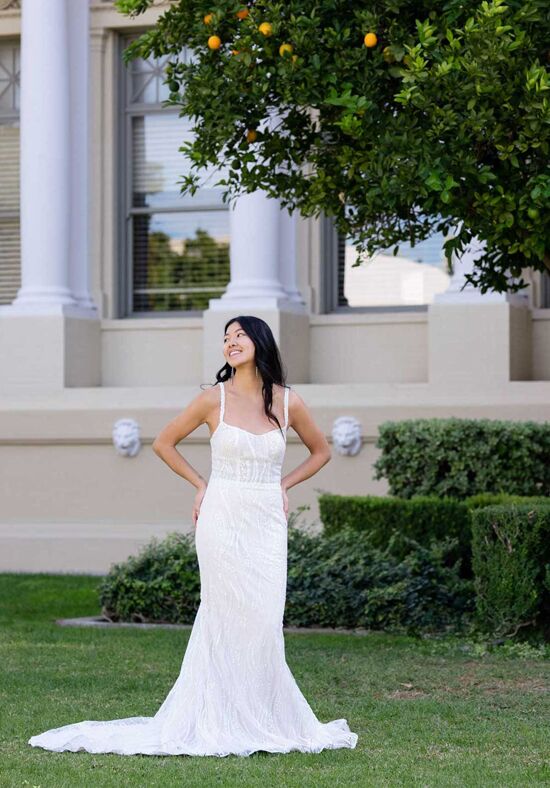 Stella York 7686 Column Wedding Dress - 1