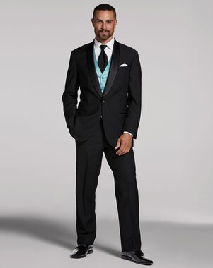 Shawl Collar Wedding Suits & Tuxedos | The Knot