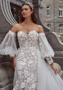 Calla Blanche 124121 Nailah Mermaid and Trumpet Wedding Dress - thumbnail - 5