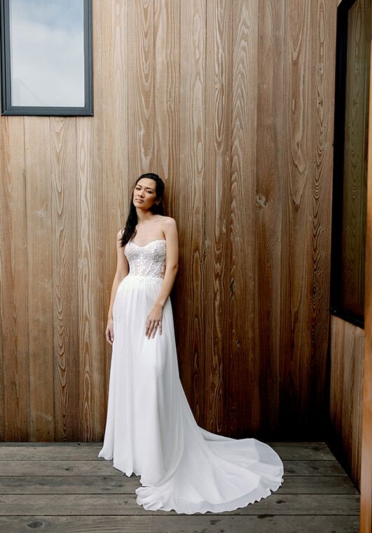 Adore by Justin Alexander Aurelia A-Line Wedding Dress - 4