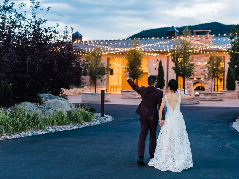 Ranch wedding venue in Larkspur, Colorado.