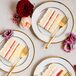 Slices of Cake for Wedding at Toledo Country Club in Ohio