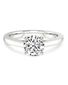 Friendly Diamonds Classic Princess, Asscher, Cushion, Emerald, Heart, Marquise, Pear, Radiant, Round, Oval Cut Engagement Ring
