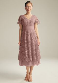 AW Bridal AW Meryl Dress Pink Mother Of The Bride Dress