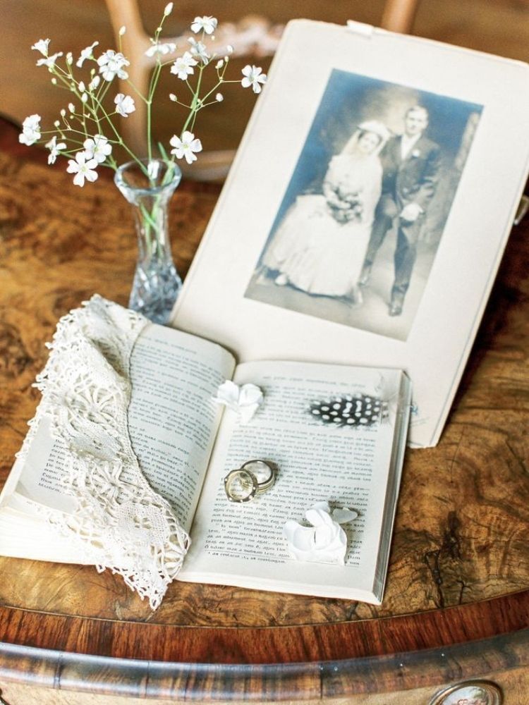 Irish lace and other wedding heirlooms