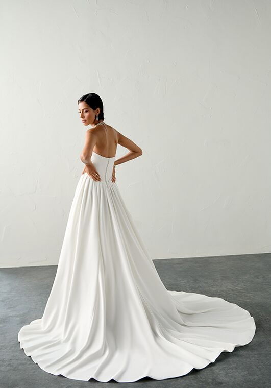 Justin Alexander Signature Opaline Ball Gown Wedding Dress - 3